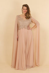 Plus size dress R8302G