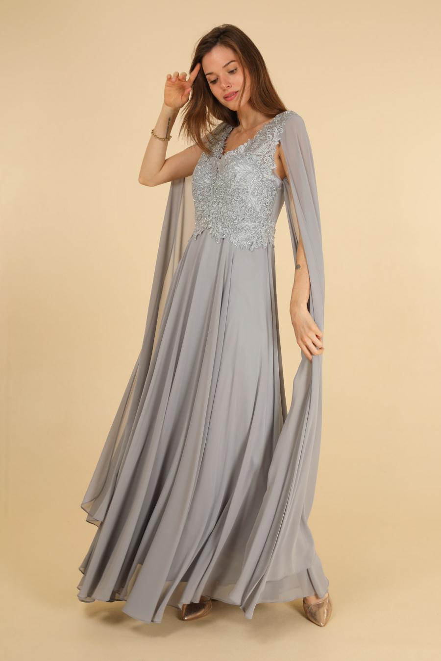 Plus size dress R8302G