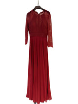Long dress with sleeves 21096