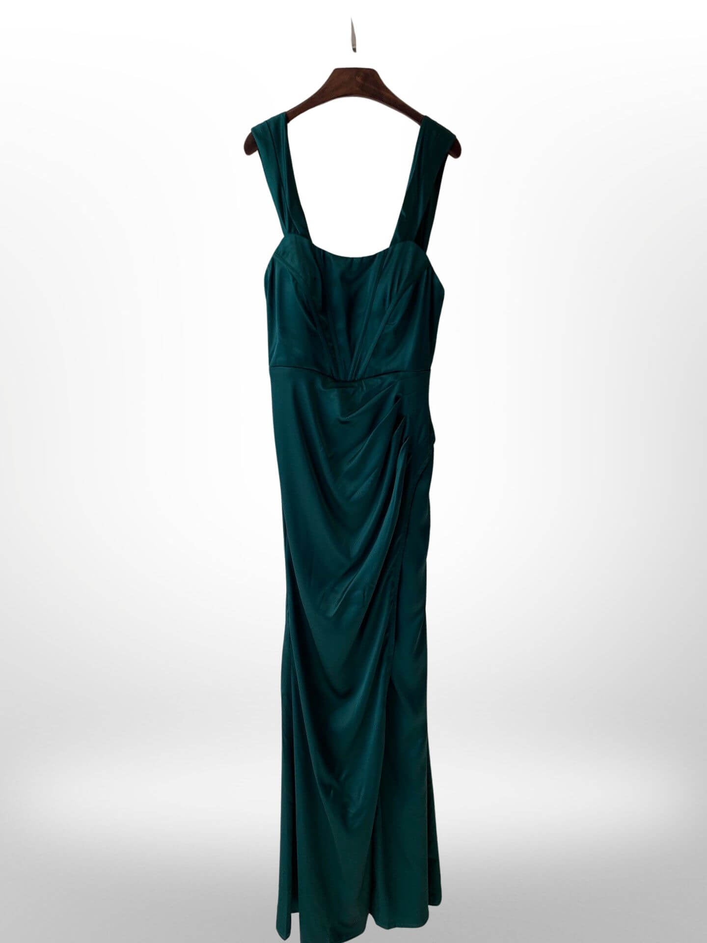 Vestido de saten largo 568062