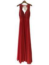 Vestido largo espalda 17869