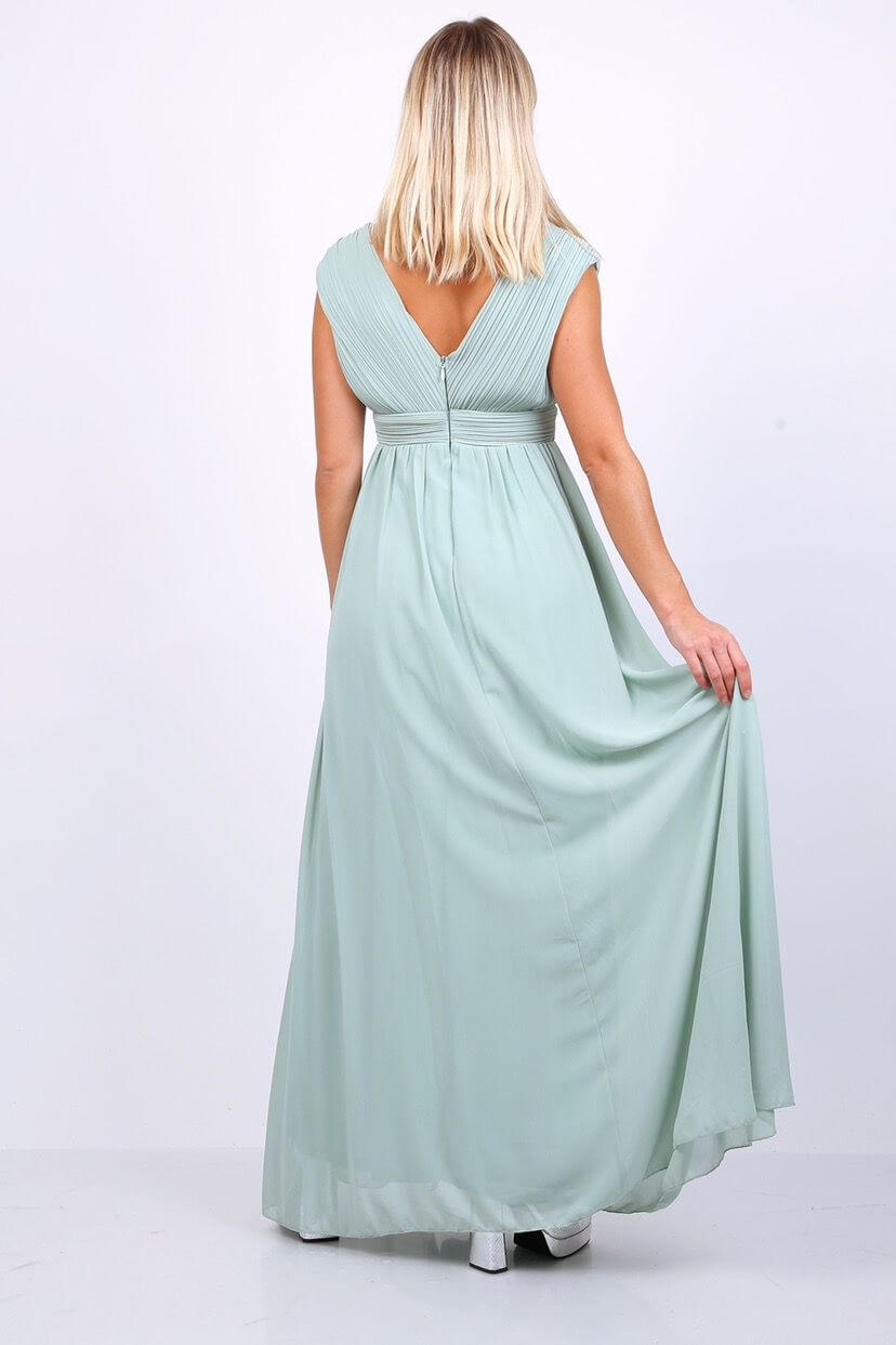 Long Greek cut dress M-8881B