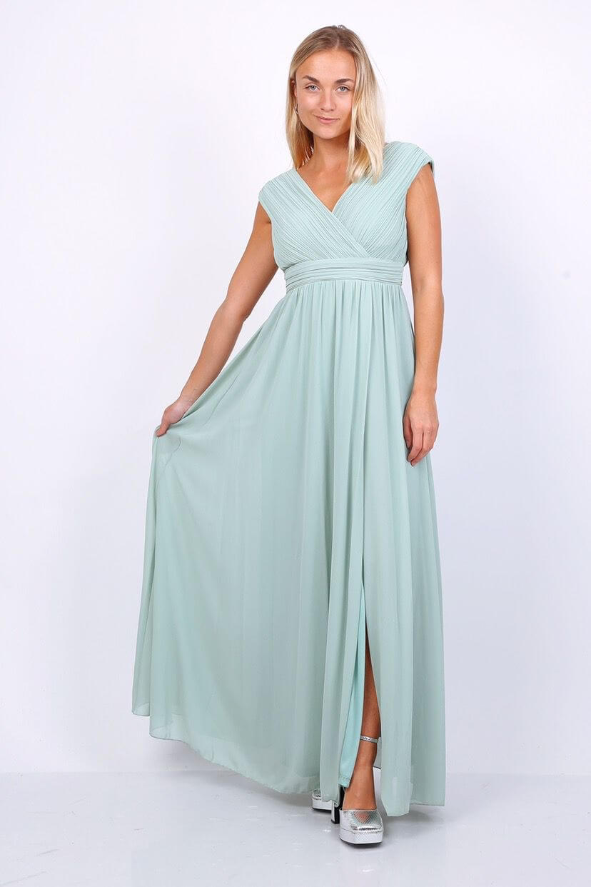 Long Greek cut dress M-8881B