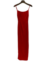 Vestido midi saten 858063