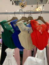 Top de plumas A-68160
