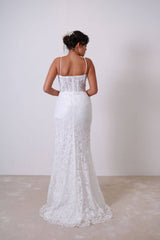 Vestido blanco TL0835