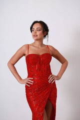 Vestido largo TL0835