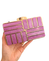 Clutch/bolsos de fiesta nacar ZY6015