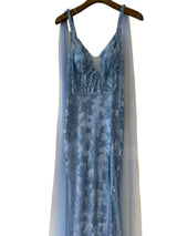 Vestido largo de purputina GP566