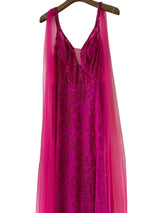 Vestido largo de purputina GP566