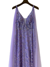 Vestido largo de purputina GP566