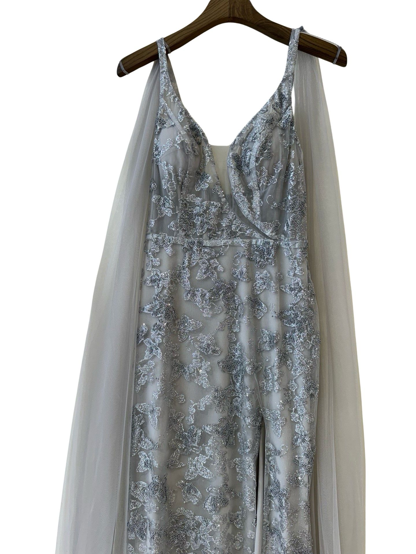 Vestido largo de purputina GP566