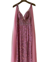 Vestido largo de purputina GP566