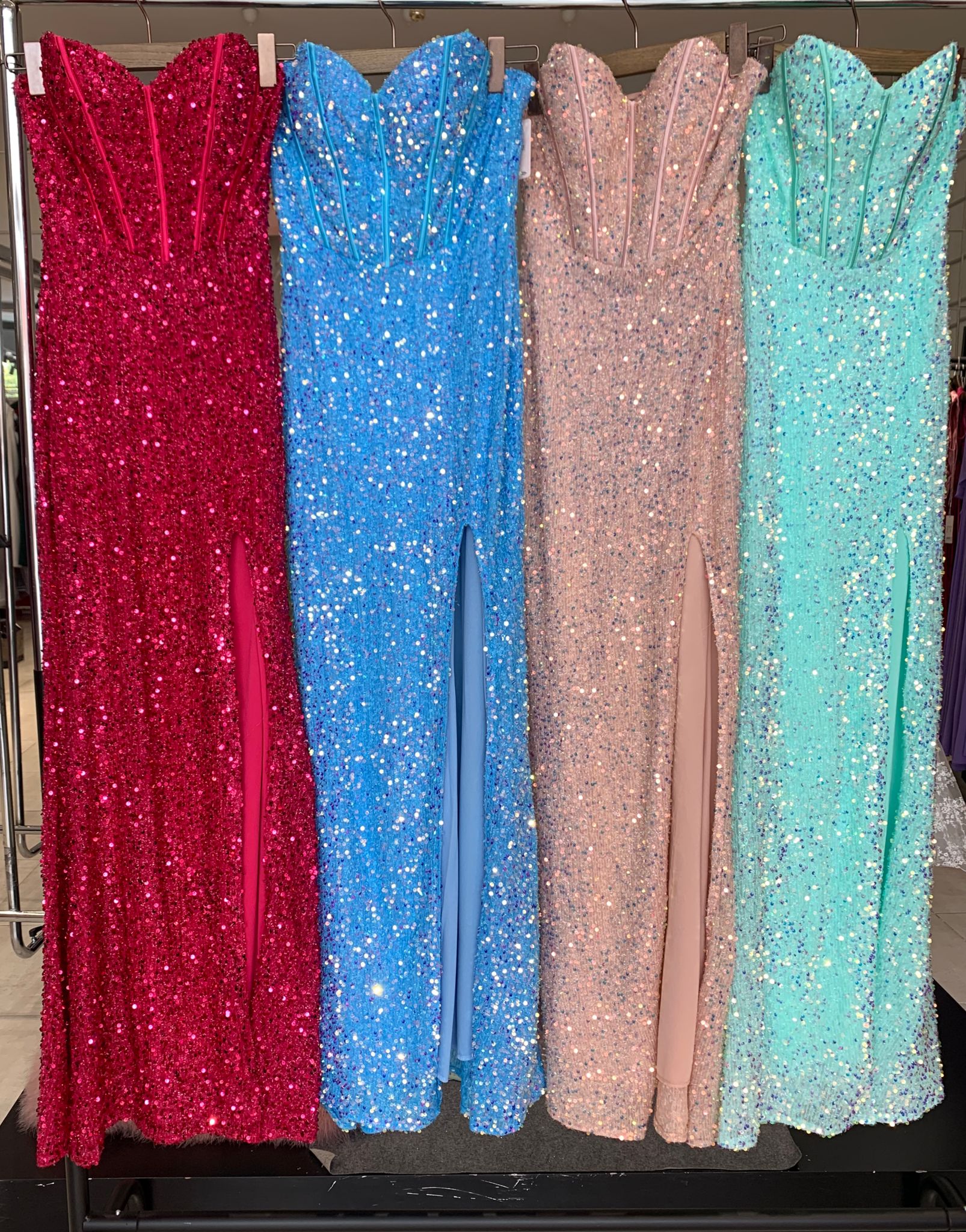 Vestido de lentejuelas 31585