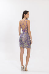 Vestido corto H2131