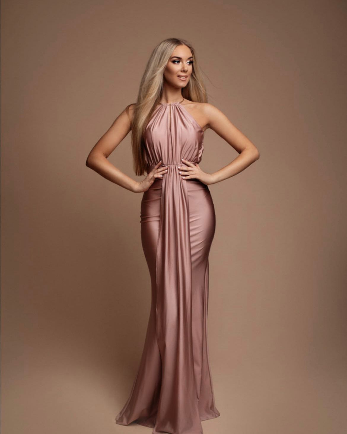 Vestido largo 2434