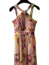 Vestido largo estampado 17170-3