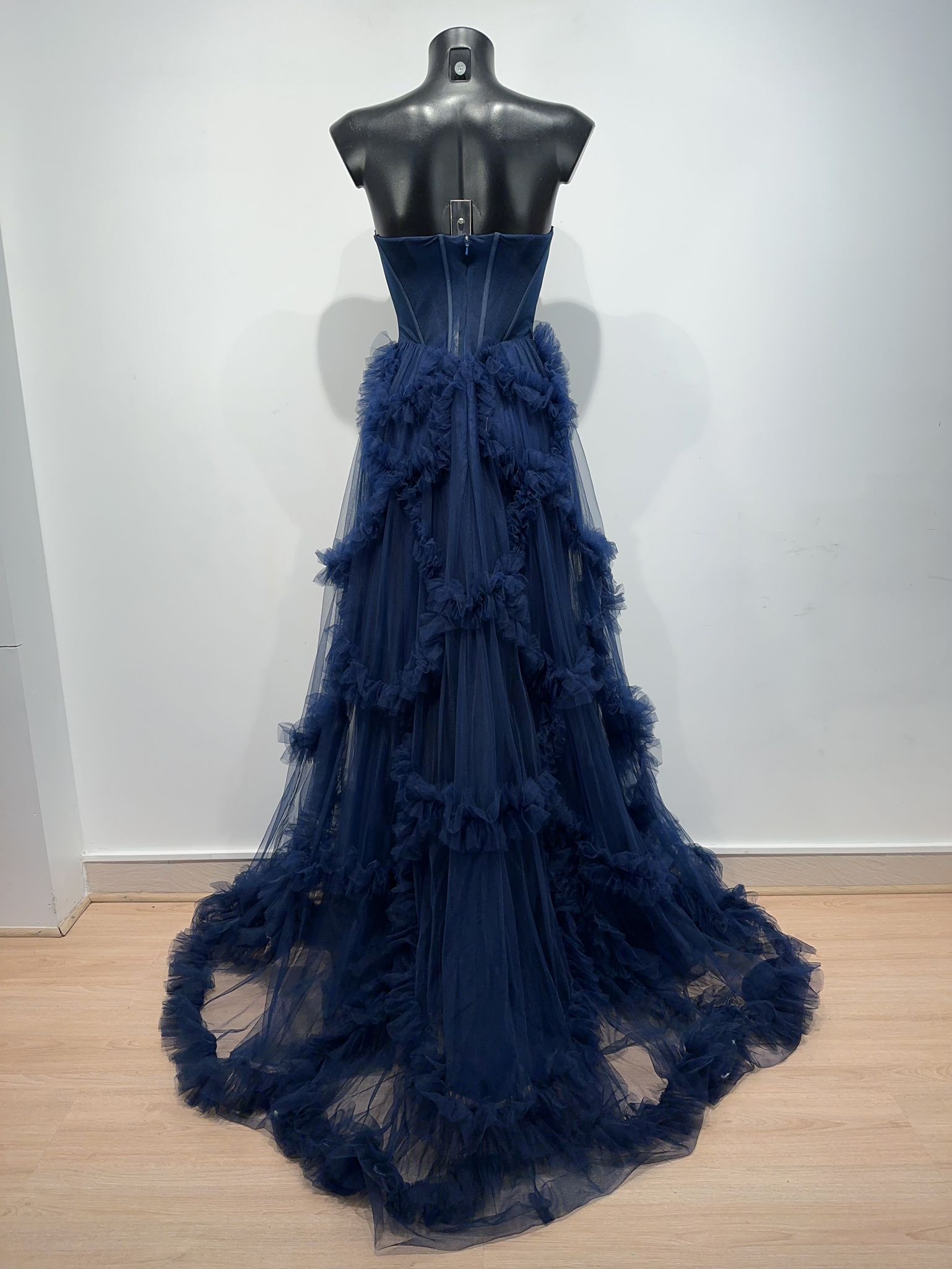 Vestido de tul F8072