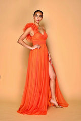 Vestido largo 7042