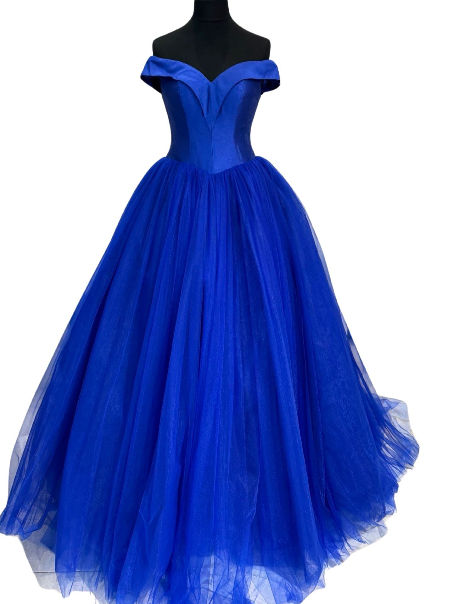 Vestido largo corte princesa 4569-1