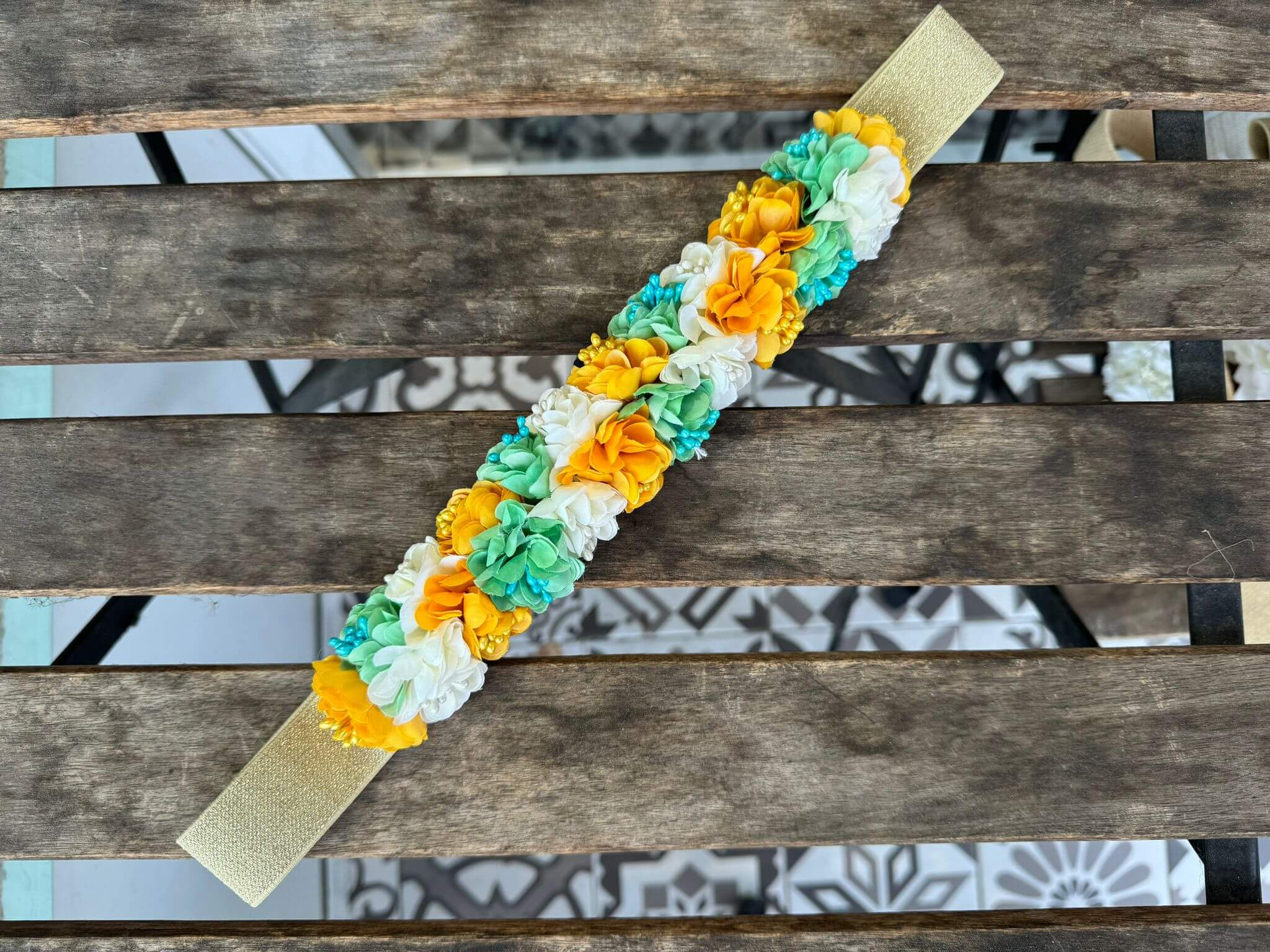 CINTURON DE FLORES B735-1