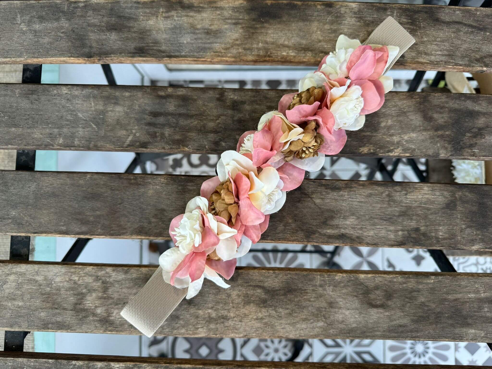 CINTURON DE FLORES B735-1