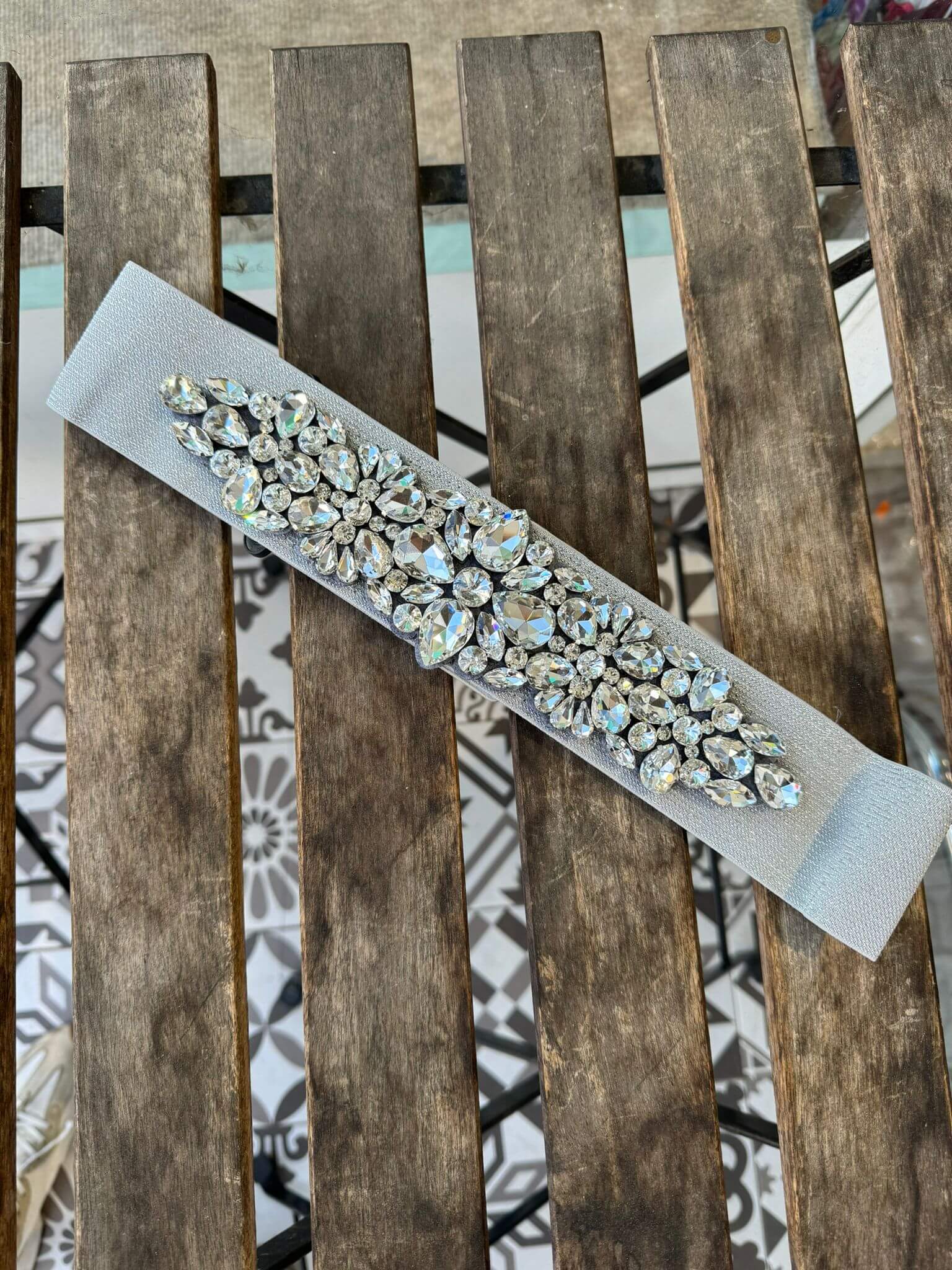 Cinturon de piedras ancho 021