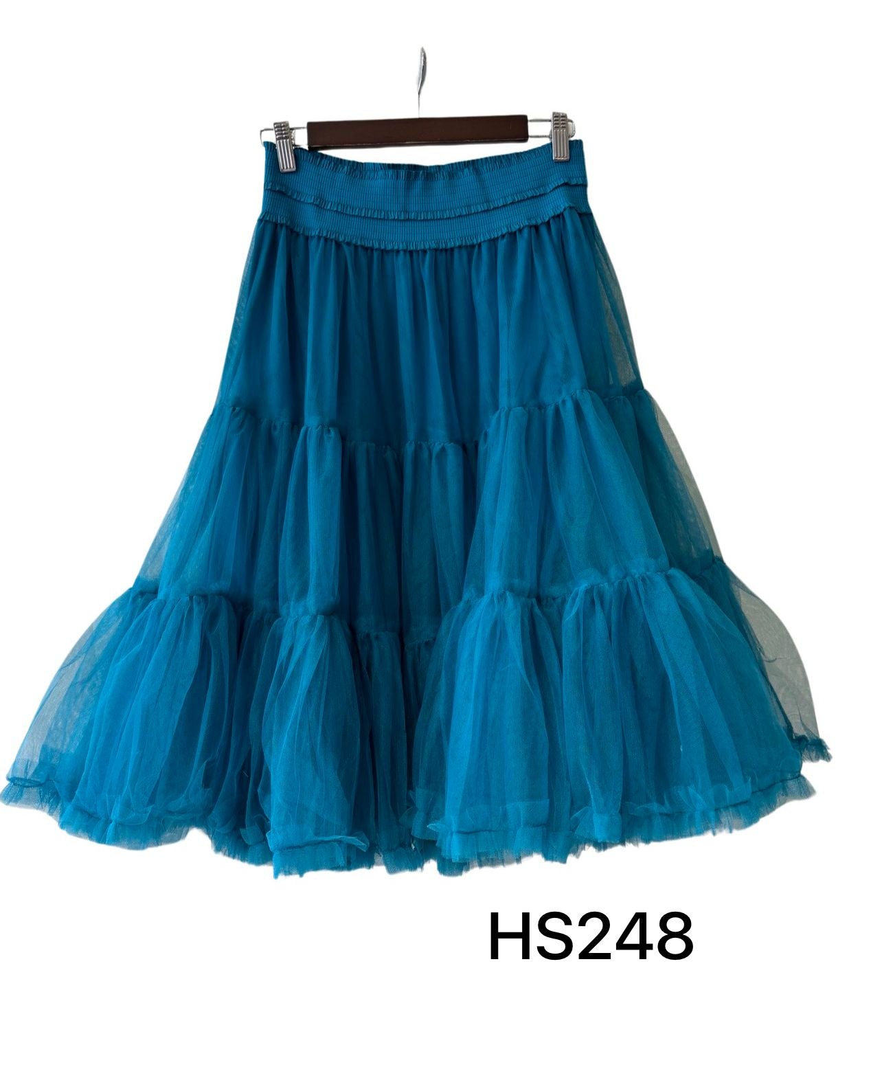 Falda de tul pomposo midi J8751