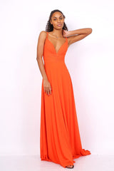 Vestido largo F8003