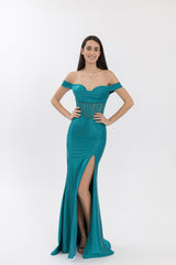 Vestido largo F8070
