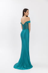 Vestido largo F8070