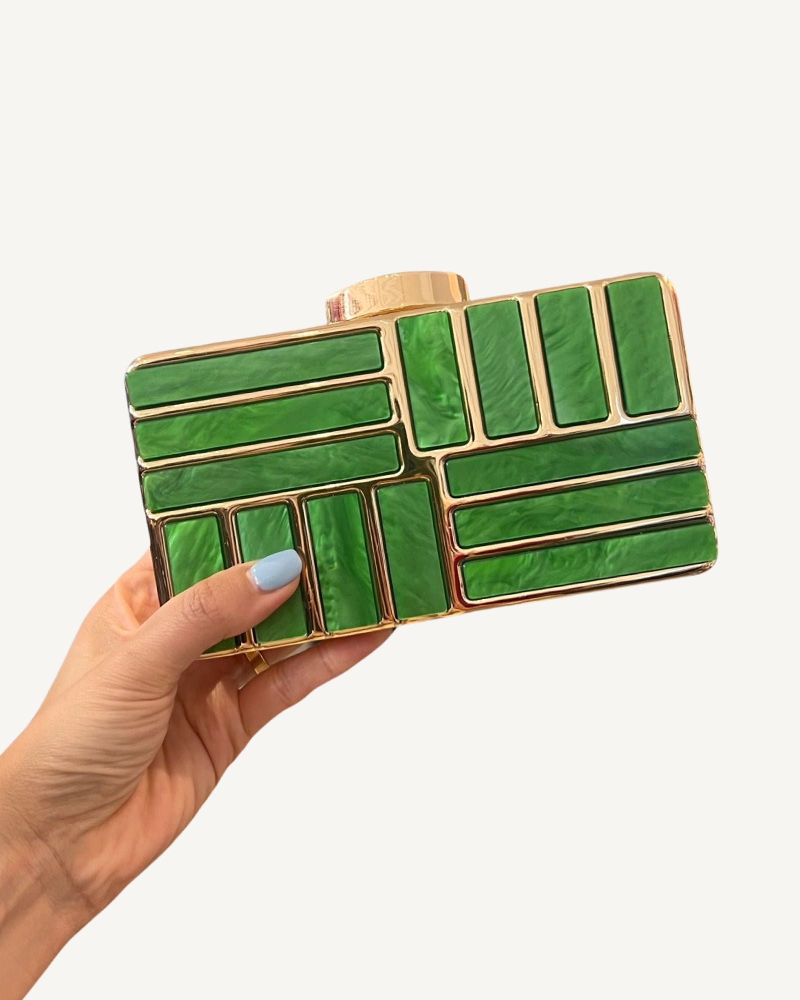 Clutch/bolsos de fiesta nacar ZY6015