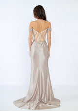 Vestido largo F8070