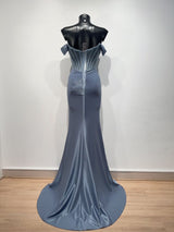 Vestido largo F8070