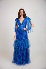 Vestido Largo estampado GP568