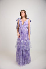 Vestido Largo estampado GP568