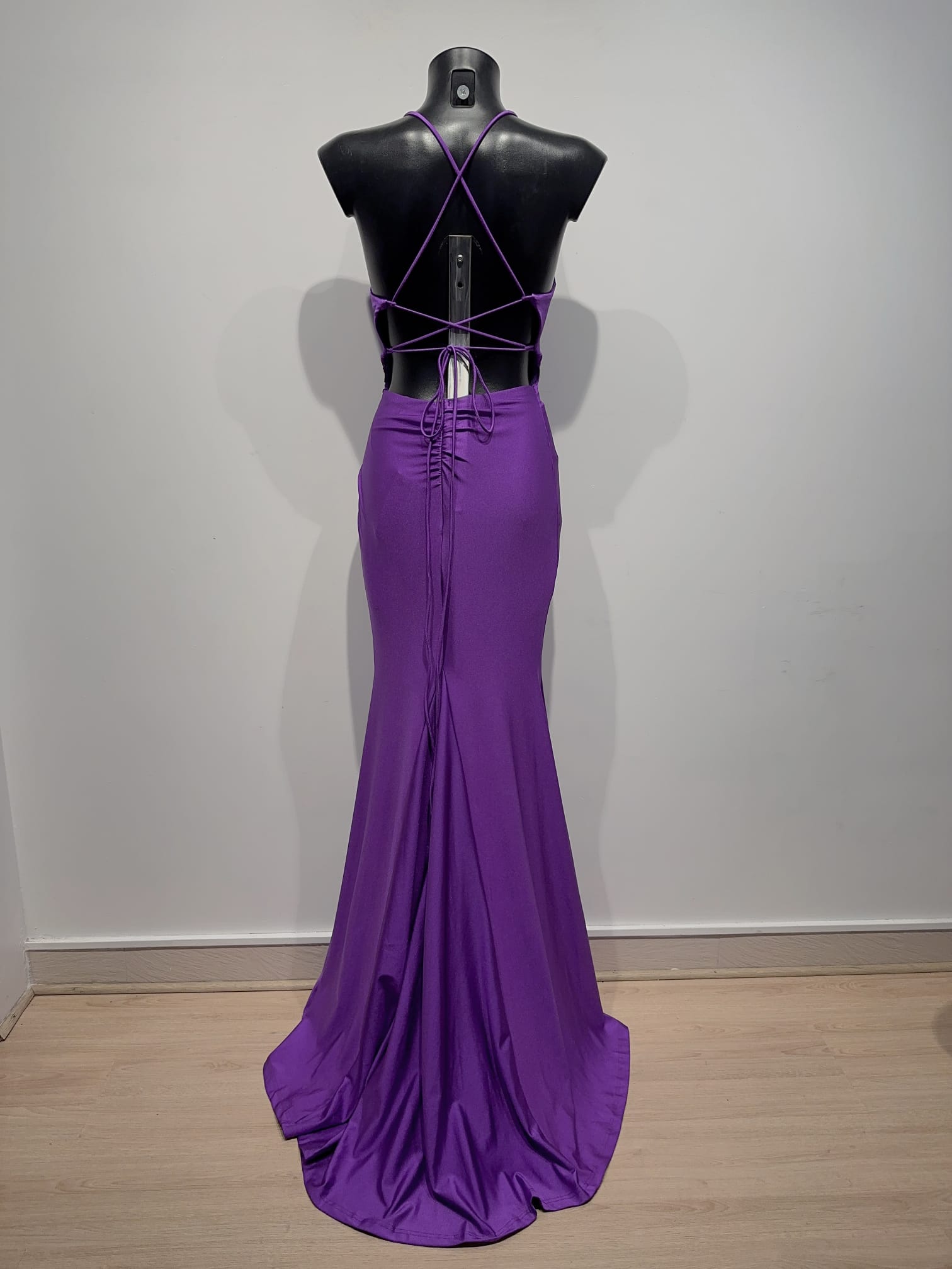 Vestido largo sirena H-2109
