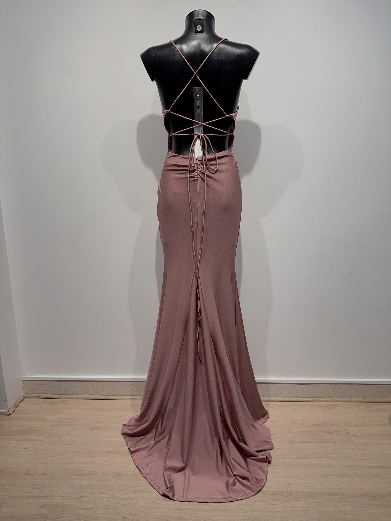 Vestido largo sirena H-2109