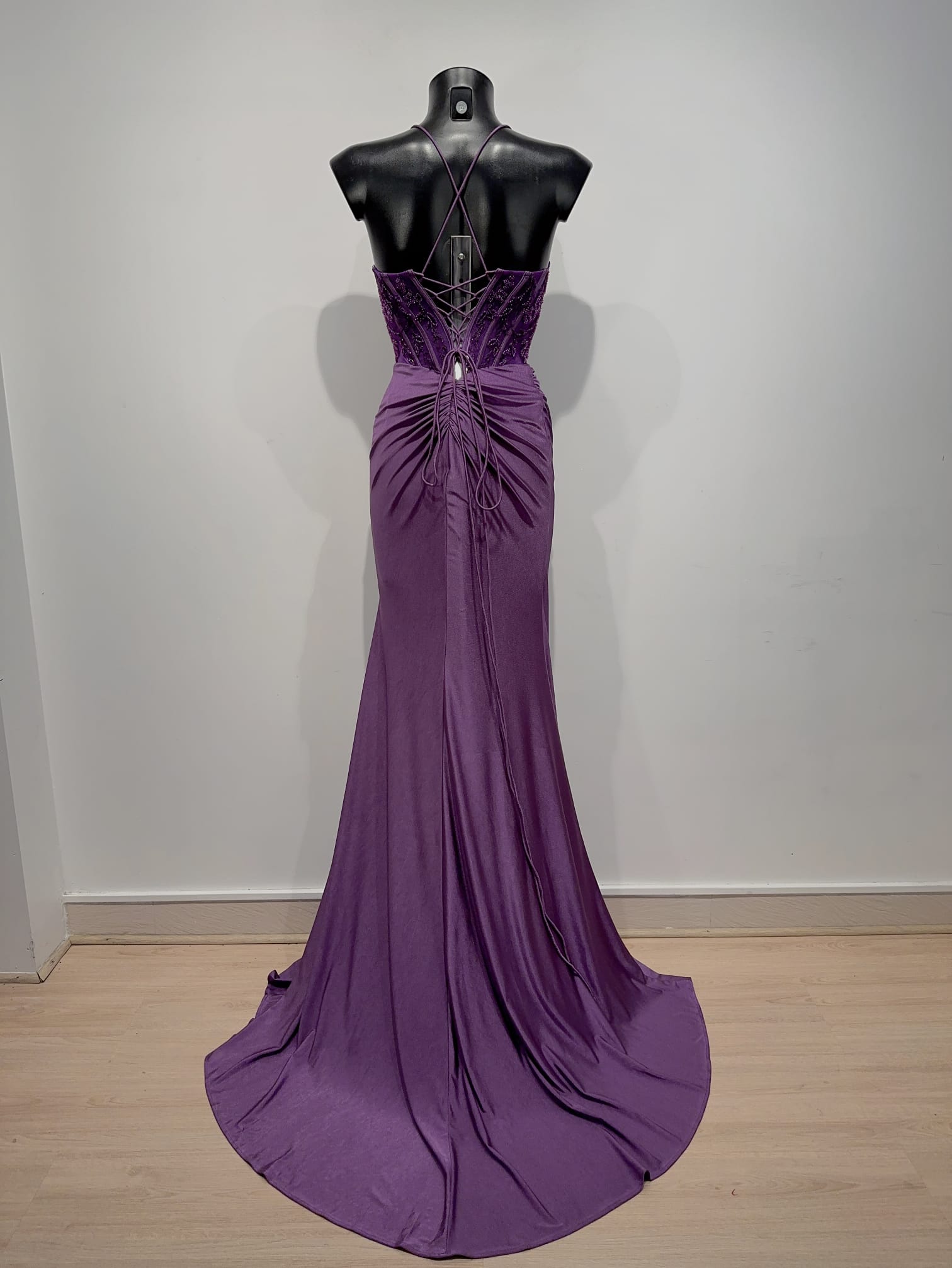 Vestido largo F8084-1 Tg