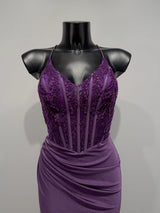 Vestido largo F8084-1 Tg