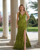Vestido de lentejuelas H2113