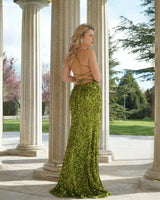 Vestido de lentejuelas H2113