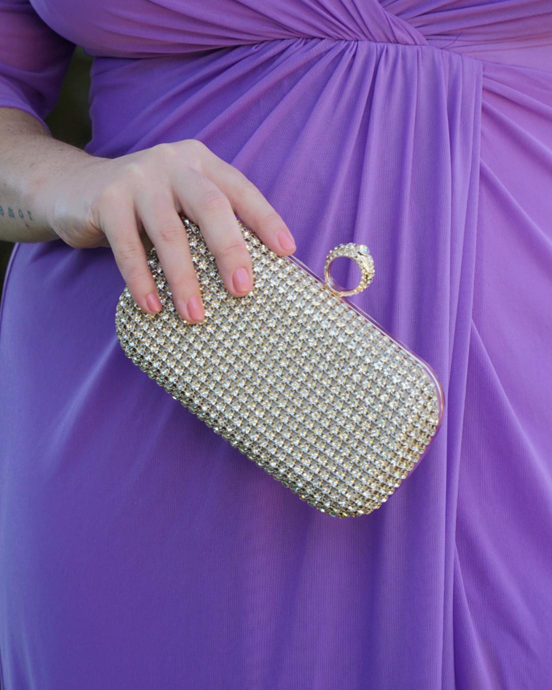 Clutch/bolso anillo ZY6017