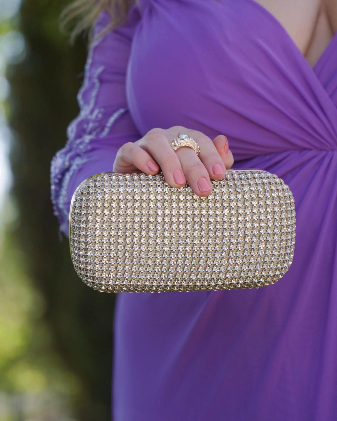 Clutch/bolso anillo ZY6017
