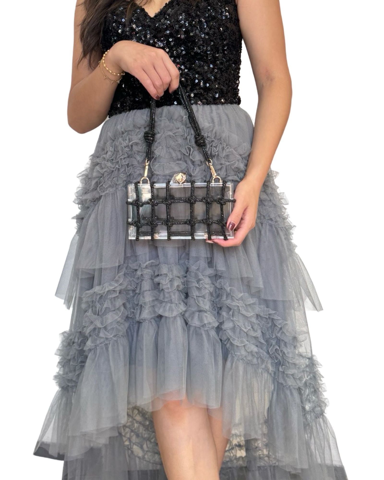Clutch/bolso ZY6025