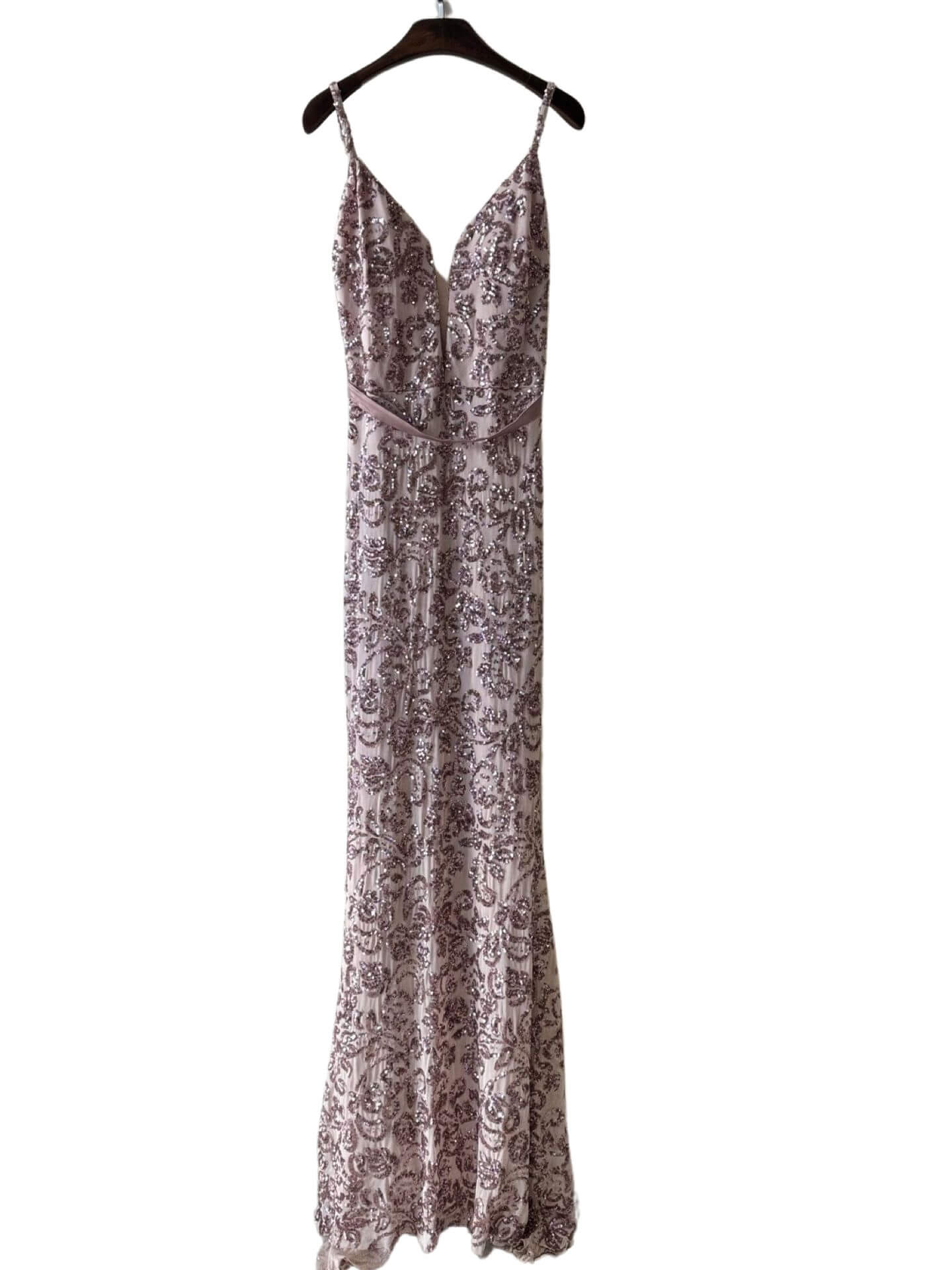 Vestido sirena de lentejuelas 21197