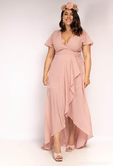 Vestido largo R1413 Talla Grande