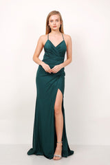 Vestido largo sirena H-2109