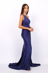 Vestido largo sirena H2121