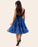 Falda tul midi J22005